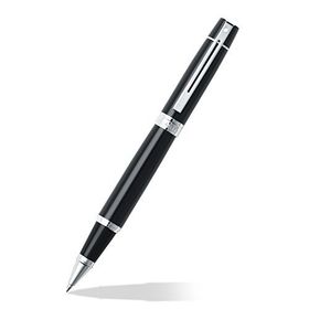 Sheaffer 93121 300 Rollerball Siyah Parlak Lake Kaplama Kapak Dolma Kalem