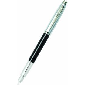 Sheaffer 9313-0 Siyah Gövde Krom Dolma Kalem