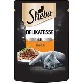 Sheba 6x85 gr Pouch Hindili Yetişkin Kedi Konservesi