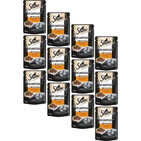 Sheba Hindili Jöleli Pouch Yetişkin Yaş 12x85 gr Kedi Mama