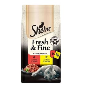 Sheba Pouch Sığır Etli Yetişkin Kedi Konservesi