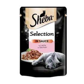 Sheba Pouch Somonlu Yetişkin Kedi Konservesi
