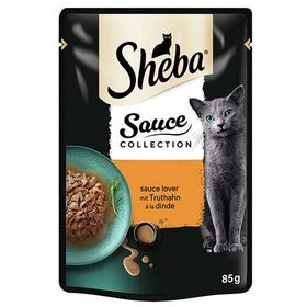 Sheba Sauce Turkey Pouch Soslu Hindi Etli 85 gr Kedi Yaş Maması