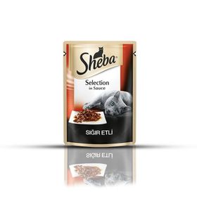 Sheba Sığır Etli 12x85 gr Kedi Konservesi