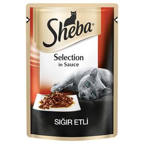 Sheba Sığır Etli 85 gr Kedi Maması