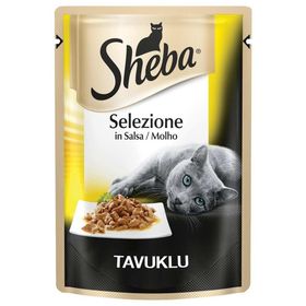 Sheba Tavuklu 85 gr Yetişkin Kedi Konserve Pouch