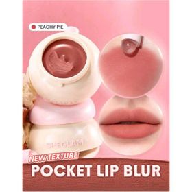 Sheglam Bounce Putty Pocket Lip Pot Peachy Pie Mat Ruj