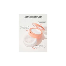 Sheglam Insta Ready Powder 00 Translucent Duo Pudra