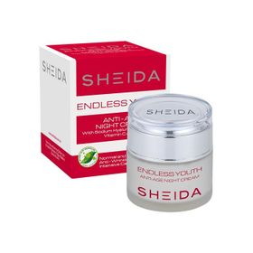 Sheida 50 ml Endless Youth Yaşlanma ve Kırışıklık Karşıtı Gece Kremi