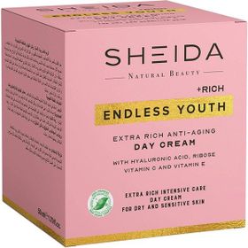 Sheida Endless Youth Ekstra Zengin Yaşlanma Karşıtı 50 ml Gündüz Kremi