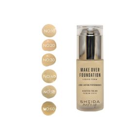 Sheida Make Over Foundation Cream Spf15 Faktör No 10 Fondöten
