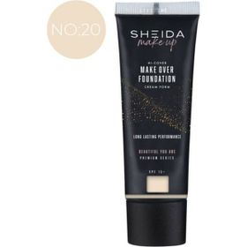 Sheida Make Over No:20 40 ml Likit Fondöten