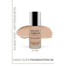Sheida Make Over No:30 40 ml Likit Fondöten