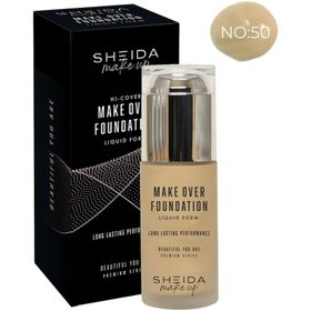 Sheida Make Over SPF15 No:50 40 ml Likit Fondöten