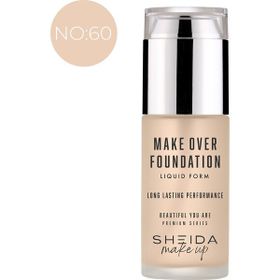 Sheida Make Over SPF15 No:60 40 ml Likit Fondöten