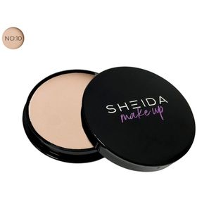 Sheida Silken Powder 2in1 Matte Make Up No.10 Pudra