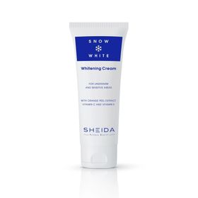 Sheida Snow White 75 ml Ton Açıcı ve Beyazlaştırıcı Koltuk Altı ve Özel Bölge Kremi