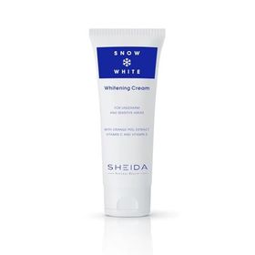 Sheida Snow White 75 ml Ton Açıcı ve Beyazlaştırıcı Koltuk Altı ve Özel Bölge Kremi