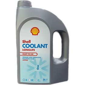 Shell -37 3 lt Coolant Longlife RTU Organik Kırmızı Antifriz
