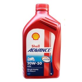 Shell Advance 20W-50 AX3 4T 1 lt Motorsiklet Motor Yağı