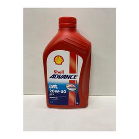 Shell Advance 20W-50 AX3 4T 1 lt Motorsiklet Motor Yağı