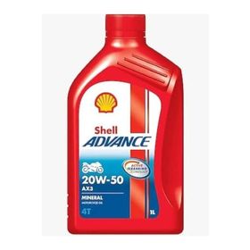 Shell Advance 20W-50 AX3 4T 4 lt Motorsiklet Motor Yağı