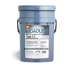 Shell Gadus S5 T460 1.5 18 kg Sentetik Ağır Yük Gres Yağı