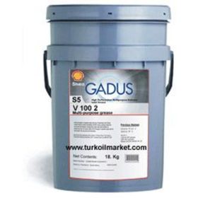 Shell Gadus S5 V100 2 18 kg Sentetik Rulman Gres Yağı
