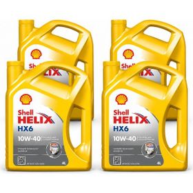 Shell Helix HX6 4 lt 10W 40 2022 Üretim 4 Adet 4 lt Motor Yağı