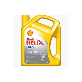 Shell Helix HX6 4 lt 10W 40 2022 Üretim 4 Adet 4 lt Motor Yağı