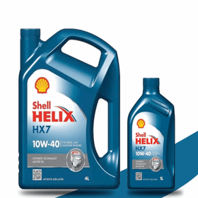 Shell Helix HX7 10W-40 4 + 1lt Motor Yağı