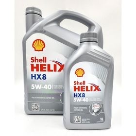 Shell Helix HX8 Sentetik 5W40 4 + 1 lt Motor Yağı