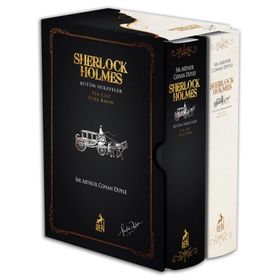 Sherlock Holmes Bütün Eserleri Seti - 2 Cilt Takım - Sir Arthur Conan Doyle