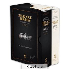 Sherlock Holmes Bütün Eserleri Seti - 2 Cilt Takım - Sir Arthur Conan Doyle