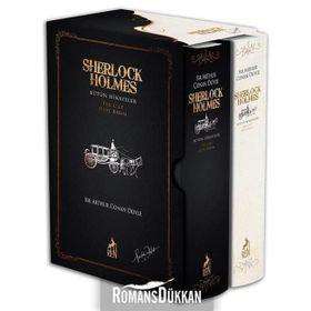 Sherlock Holmes Bütün Eserleri Seti - 2 Cilt Takım - Sir Arthur Conan Doyle
