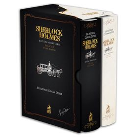 Sherlock Holmes Bütün Eserleri Seti - 2 Cilt Takım - Sir Arthur Conan Doyle