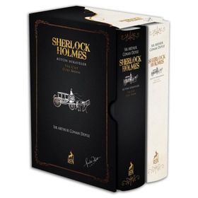 Sherlock Holmes Bütün Eserleri Seti - 2 Cilt Takım - Sir Arthur Conan Doyle
