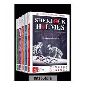 Sherlock Holmes - Bütün Hikayeler 5 Kitaplık Kutulu Set - s artur conan doyle