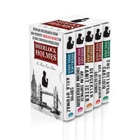 Sherlock Holmes Seti 5 Kitap Takım - Sir Arthur Conan Doyle