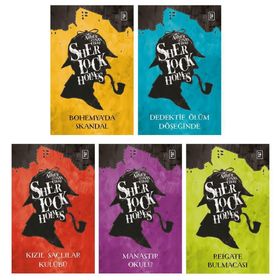 Sherlock Holmes Seti 5 Kitap Takım - Sir Arthur Conan Doyle