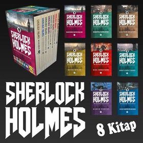 Sherlock Holmes Seti 8 Kitap Takım - Sir Arthur Conan Doyle