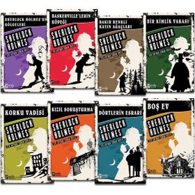 Sherlock Holmes Seti 8 Kitap Takım - Sir Arthur Conan Doyle