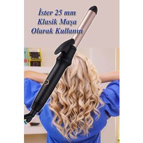 ShiboWavy 2in1 Wag Maşa + 25 mm Klasik Maşa