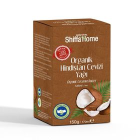 Shiffa Home 150 gr Organik Katı Hındistan Cevizi Yağı