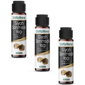 Shiffa Home 3x30 ml Siyah Sarımsak Yağı