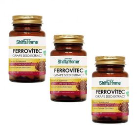 Shiffa Home Ferrovitec Üzüm Çekirdeği 710 mg 60 Kapsül