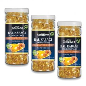 Shiffa Home Kabak Çekirdeği Yağı 100 Kapsül