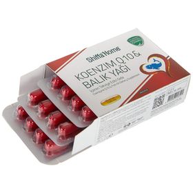 Shiffa Home Koenzim Q10 Balık Yağı 30 Kapsül