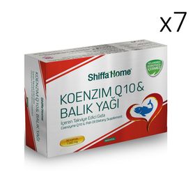 Shiffa Home Koenzim Q10 Balık Yağı 7x30 Kapsül