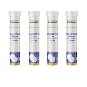 Shiffa Home Magnezyum Sitrat 4x20 Efervesan Tablet